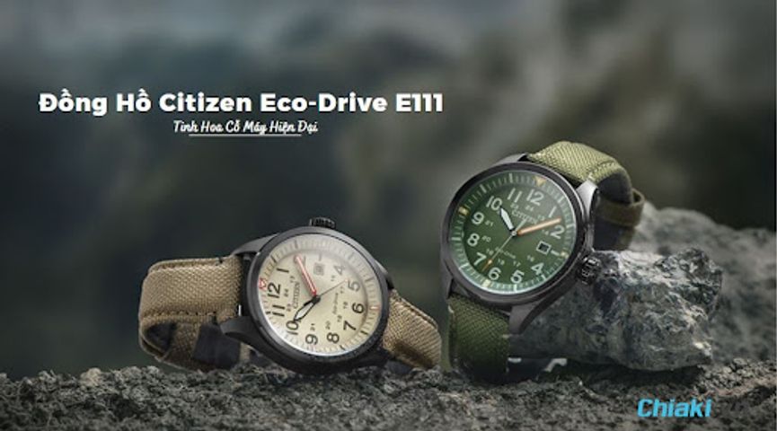 Đồng Hồ Citizen Eco-Drive E111 - 