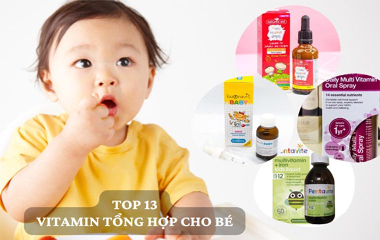 Top 13 Loại vitamin tổng hợp cho bé tốt nhất được tin dùng 2023