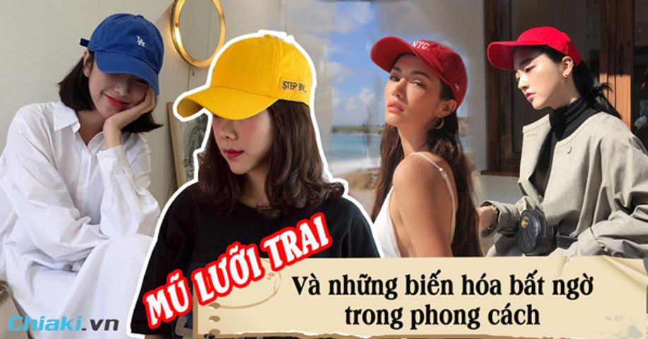 [BẬT MÍ] 16 cách phối đồ với mũ lưỡi trai nam, nữ cực chất