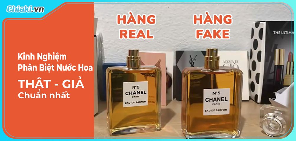 5 Cách phân biệt nước hoa chính hãng thật giả KHÔNG CẦN NGỬI