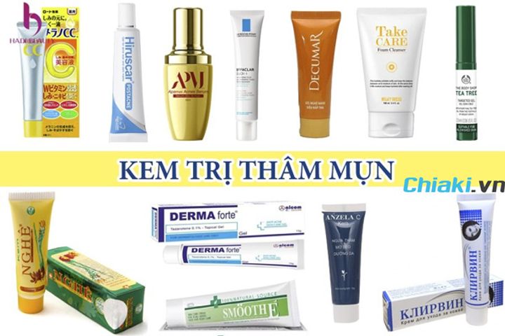 Top 10+ kem trị mụn thâm dưỡng sáng da chất lượng tốt 2026