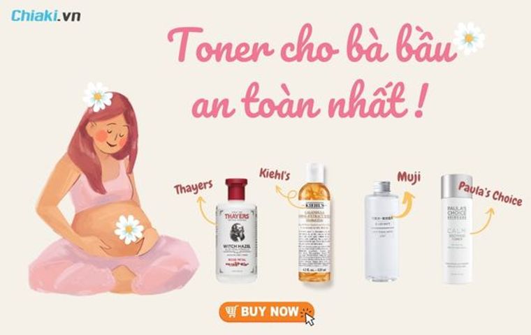 Top 10 Toner cho bà bầu an toàn cho mẹ và thai nhi 2026