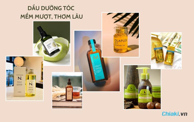 TOP 15 dầu dưỡng tóc mềm mượt, thơm lâu tốt 2026