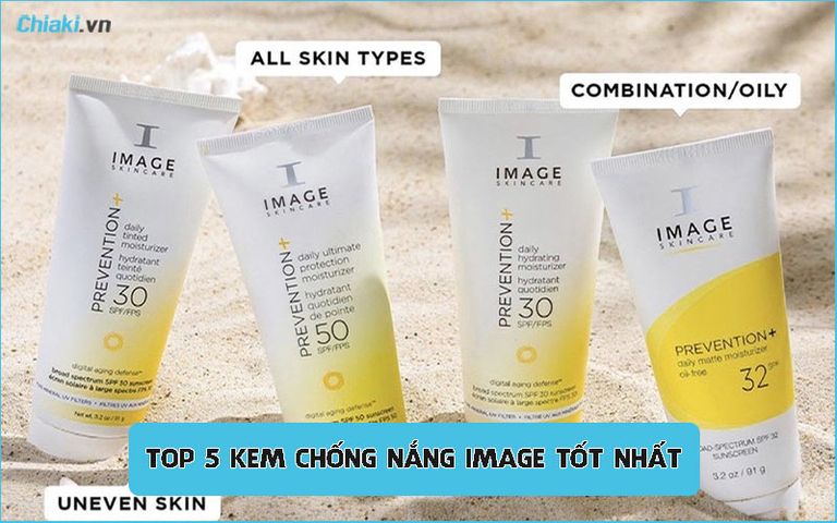 Top 6 kem chống nắng Image được ưa chuộng 2026