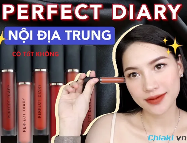 Son Perfect Diary có tốt không? Son Perfect Diary màu nào đẹp nhất?