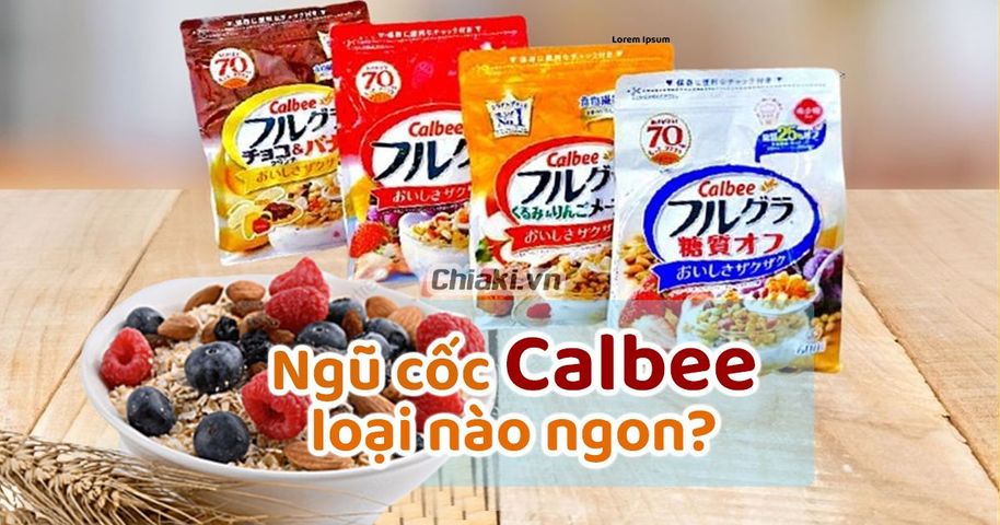 Review các loại ngũ cốc Calbee: màu nào ngon, có đường không, có béo không?