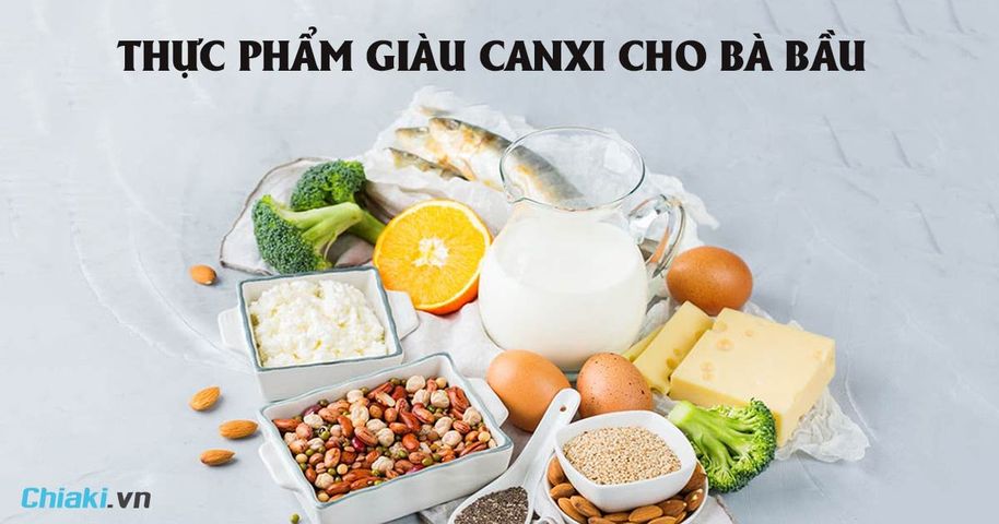Top 20+ thực phẩm giàu canxi cho bà bầu trong quá trình mang thai