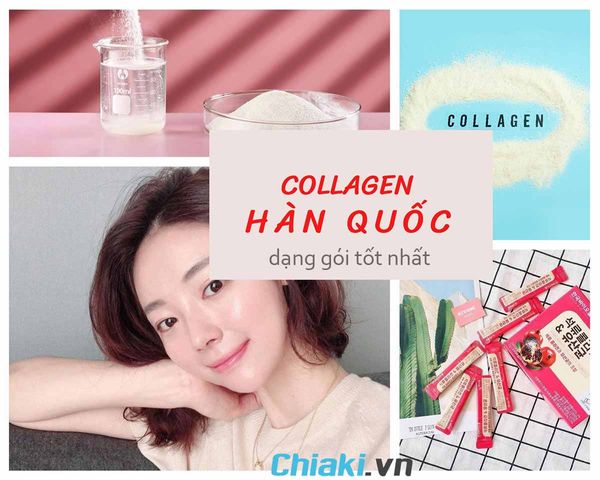 Top 7 Collagen Hàn Quốc dạng gói được yêu thích nhất hiện nay
