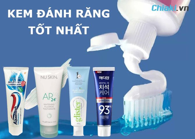 TOP 10 các loại kem đánh răng tốt trên thế giới không thể bỏ qua
