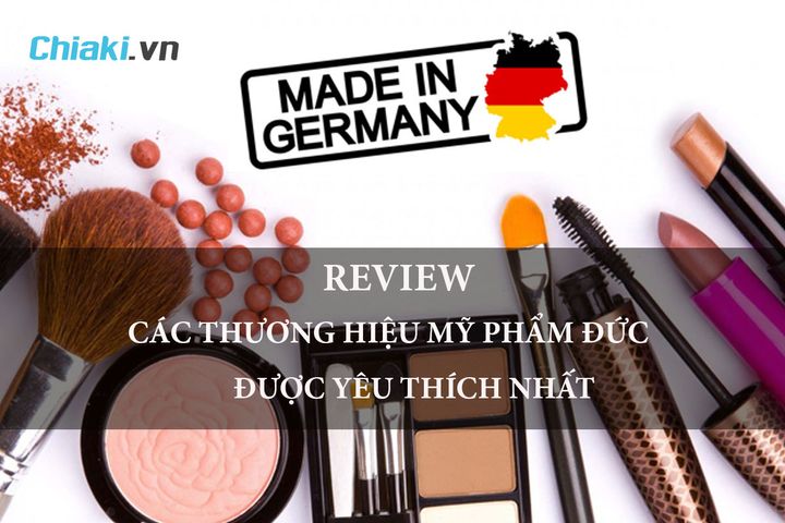TOP 15 thương hiệu mỹ phẩm Đức được yêu thích