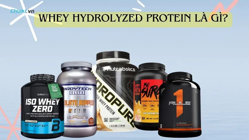 Whey Hydrolyzed protein là gì? Top 6 Whey Hydrolyzed dành cho dân Gymer tốt nhất
