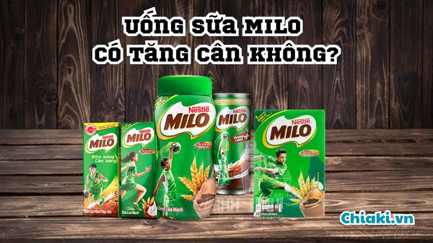 Uống sữa Milo có tăng cân không? 1 hộp Milo có bao nhiêu Calo?