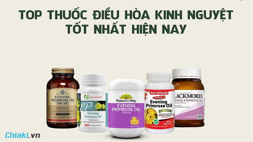 Top 10 thuốc điều hòa kinh nguyệt tốt được tin dùng hiện nay