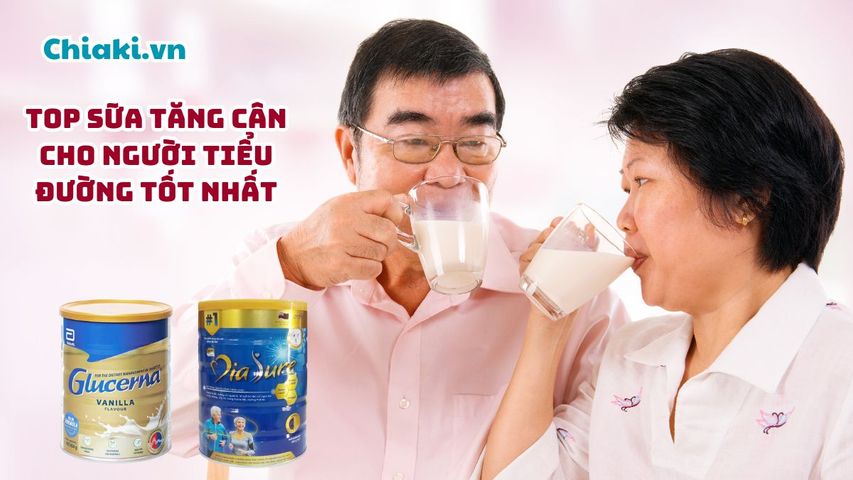 Top 9 sữa tăng cân cho người tiểu đường tốt 