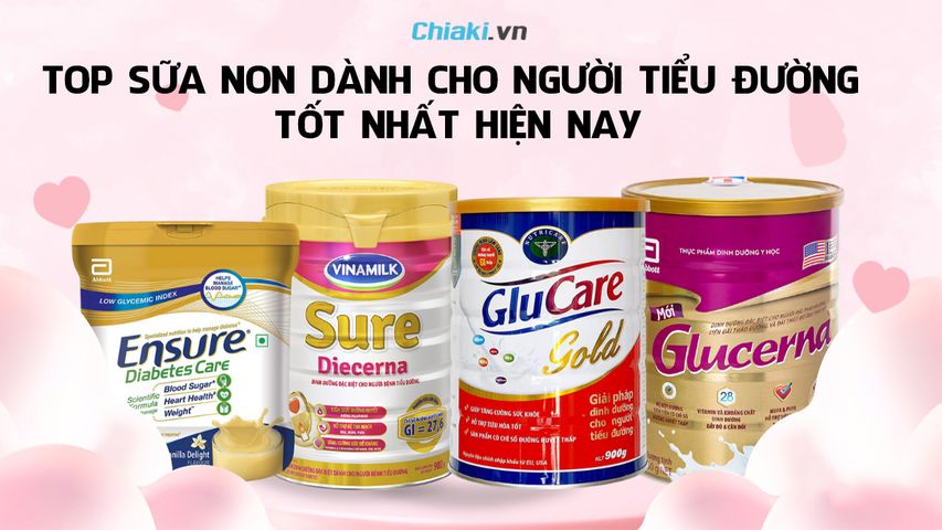 Review top 6 sữa non cho người tiểu đường tốt hiện nay