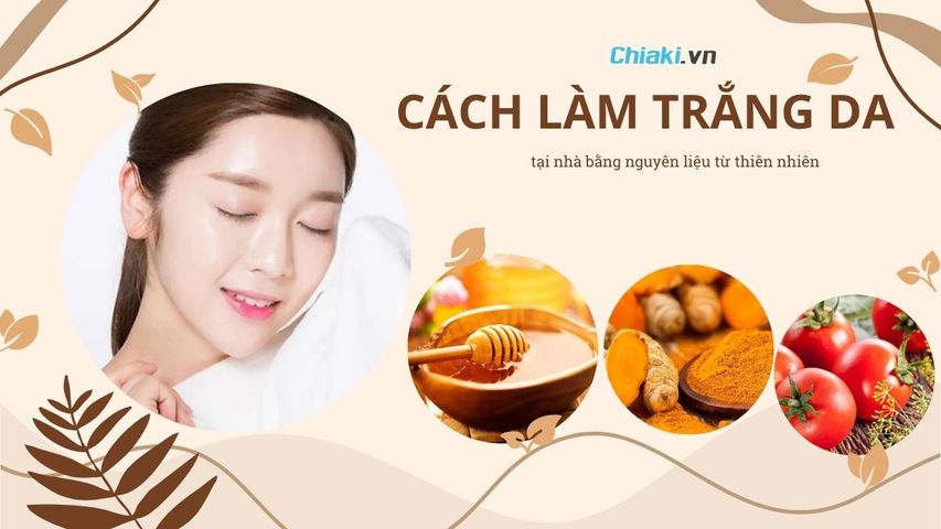 20 cách làm trắng da mặt tại nhà hiệu quả từ thiên nhiên
