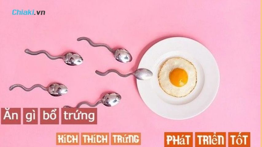 Ăn gì bổ trứng, kích thích trứng phát triển tốt?