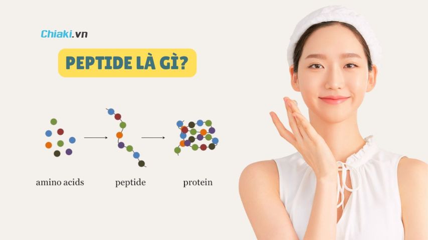 Peptide là gì? Công dụng của mỹ phẩm chứa Peptide trong việc chăm sóc da