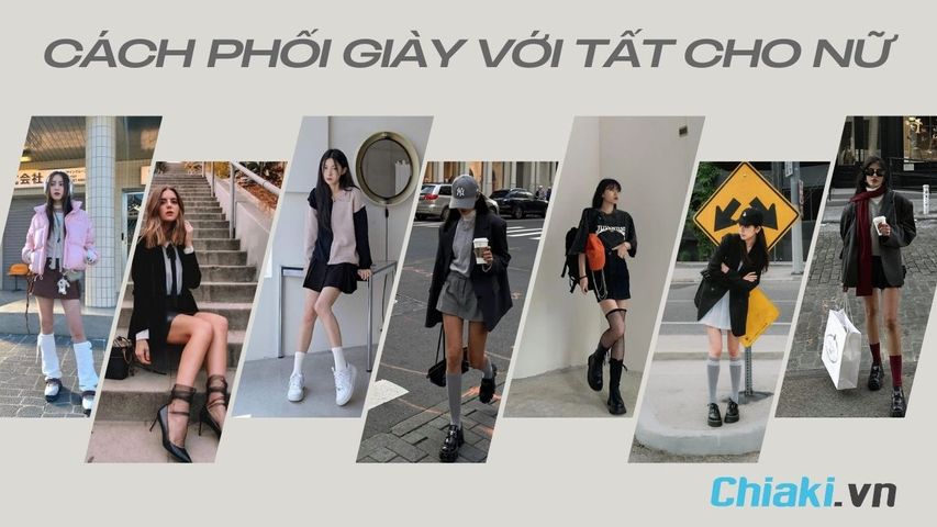 13 cách phối giày với tất cho nữ sành điệu và hợp thời trang