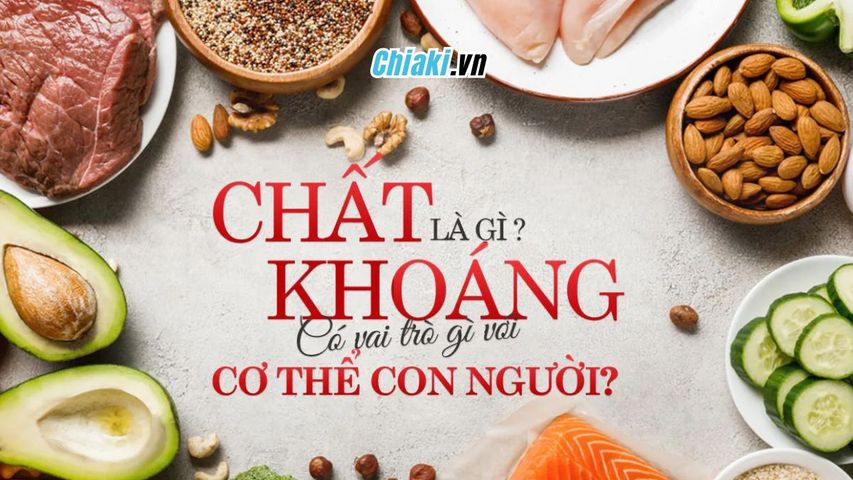 Mineral là gì? Có tác dụng gì? Tầm quan trọng của Mineral đối với cơ thể
