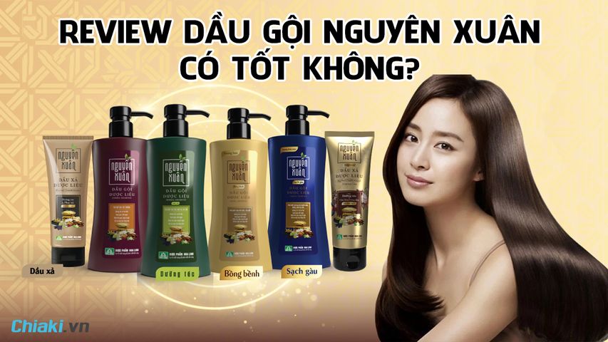 Dầu gội Nguyên Xuân có tốt không? Review 4 loại nên dùng