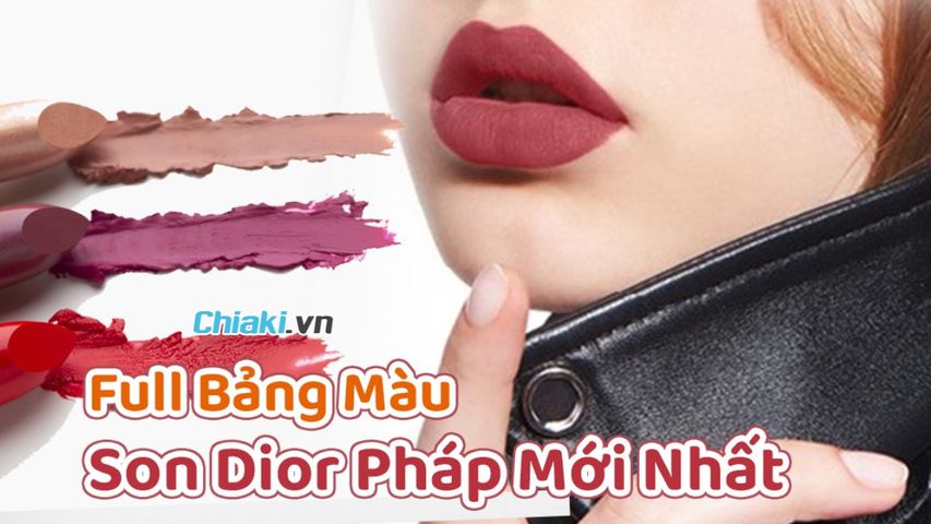 Bảng màu son Dior đầy đủ (CẬP NHẬT MỚI 2026)