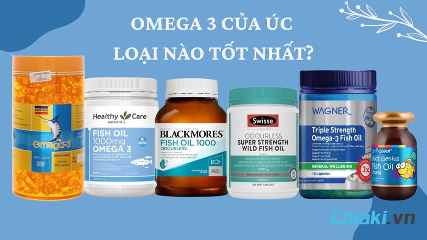 TOP 10 loại dầu cá omega 3 của Úc tốt nên dùng 2026