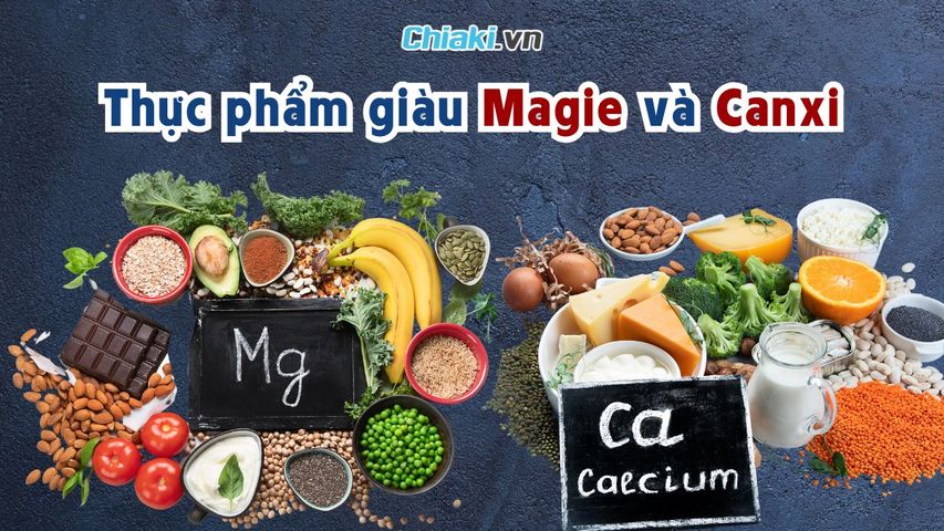 Top 10 thực phẩm giàu Magie và Canxi tốt cho xương khớp