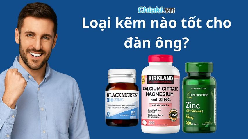 Loại kẽm nào tốt cho đàn ông? Bí quyết tăng cường tinh binh