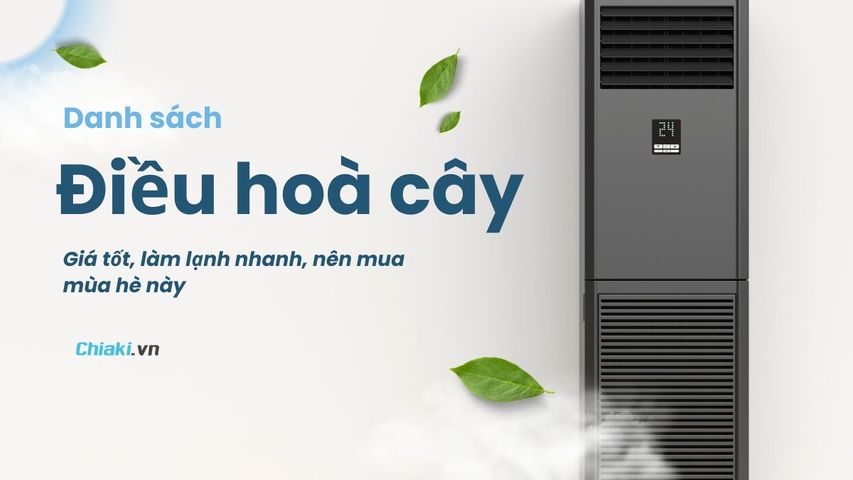 Top 5 điều hoà cây giá tốt, làm lạnh nhanh, nên mua mùa hè này