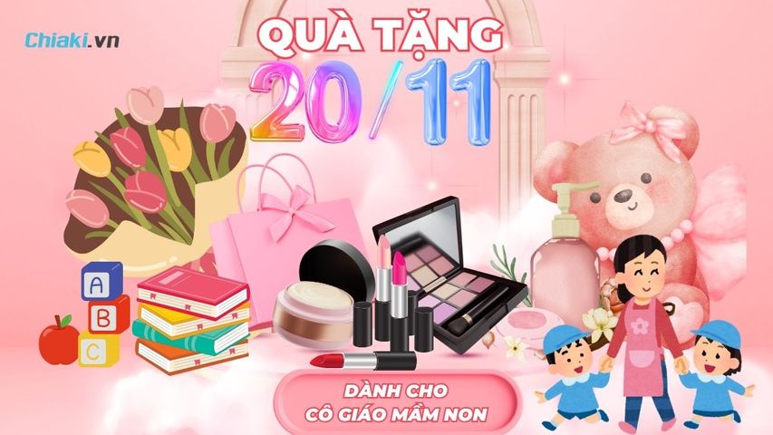 20+ Quà tặng 20/11 cho cô giáo mầm non dễ thương và ý nghĩa