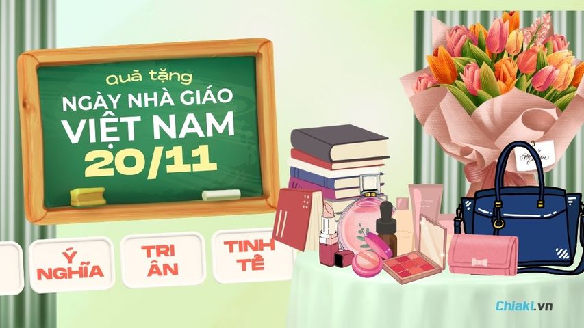Top 50+ Quà tặng 20/11 ý nghĩa tri ân dành tặng thầy cô kính yêu