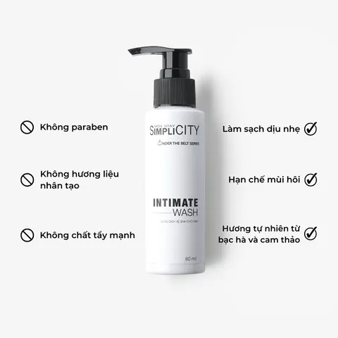 Dung Dịch Vệ Sinh Nam - Men's Hygiene Solution