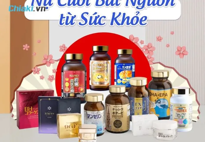 THỰC PHẨM CHỨC NĂNG NHẬT BẢN NỔI BẬT VỚI CHẤT LƯỢNG CAO VÀ AN TOÀN CHO NGƯỜI DÙNG