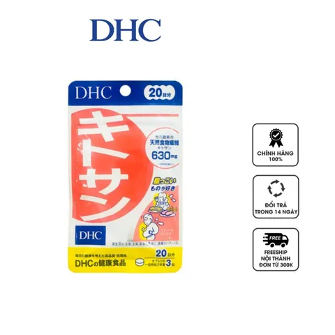 Viên uống hỗ trợ giảm mỡ bụng DHC Chitosan