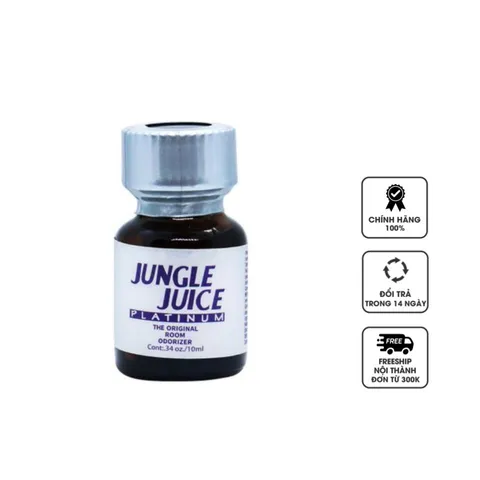 Chai hít hỗ trợ tăng khoái cảm Jungle Juice Platinum