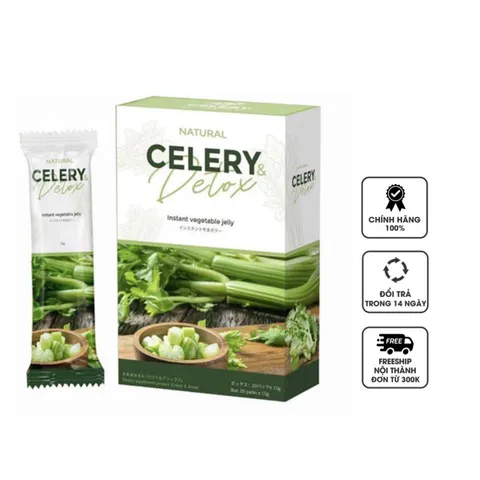Thạch cần tây Natural Celery Detox hỗ trợ giảm cân