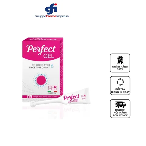 Perfect Gel hỗ trợ cấp ẩm, tạo điều kiện thụ thai