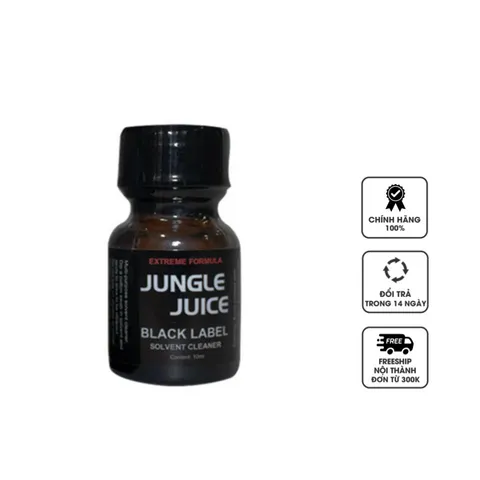 Chai hít hỗ trợ tăng khoái cảm Jungle Juice Black Label