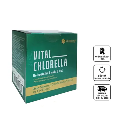Vital Chlorella hỗ trợ tăng cường sức khỏe