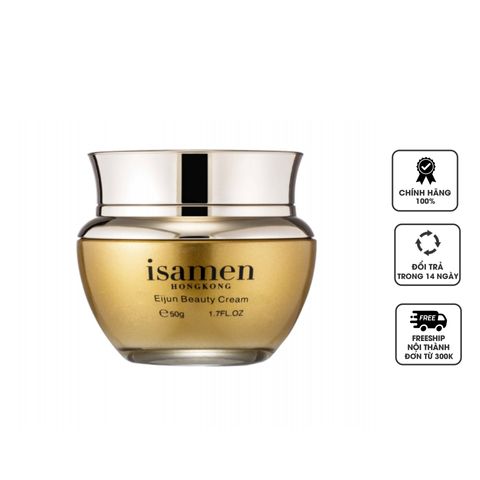 Kem Trị Nám Isamen HongKong Eijun Beauty Cream 50g - Hỗ Trợ Làm Sáng Da, Mờ Nám Tàn Nhang, Cấp Ẩm Và Tăng Độ Đàn Hồi Da
