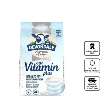 Sữa tươi Devondale Our Vitamin Plus 1kg