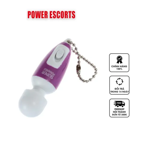 Móc khóa rung Massage Mini Wand Power Escorts