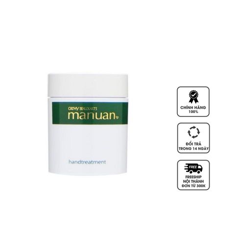 Kem Dưỡng Da Tay Manuan Hand Treatment Nhật Bản - Chống Nếp Nhăn, Dưỡng Sáng, Thẩm Thấu Nhanh 83g