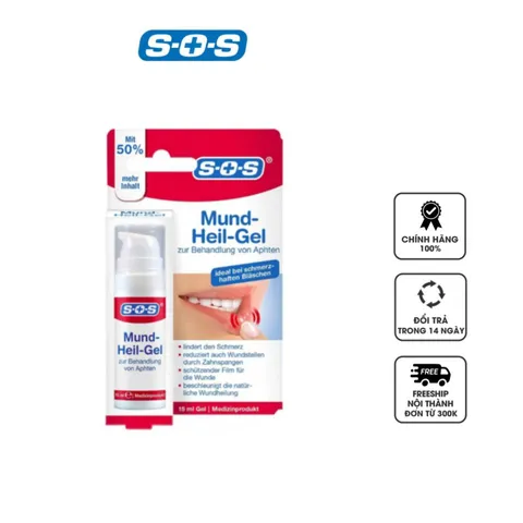 Gel hỗ trợ giảm nhiệt miệng SOS Mund-Heil-Gel