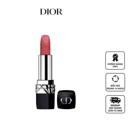 Son thỏi Dior Rouge 772 Classic Matte màu hồng đất