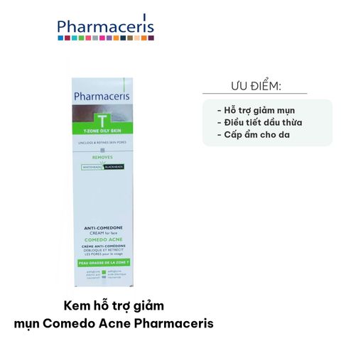 Kem Trị Mụn Comedo Acne Pharmaceris - Hỗ Trợ Giảm Mụn Đầu Đen, Làm Thông Thoáng Lỗ Chân Lông, Duy Trì Độ Ẩm Da 40ml