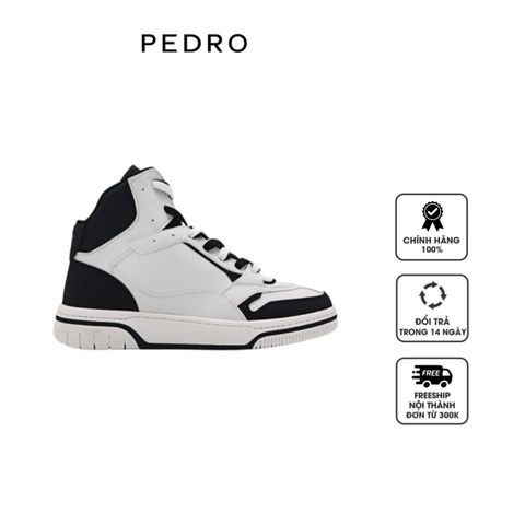 Giày sneakers nữ cổ cao Pedro Icon EOS High Top PW1-56210072 màu đen