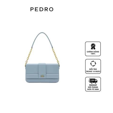 Túi Pedro Icon Leather Sling Bag PM2-25210231 Slate Blue