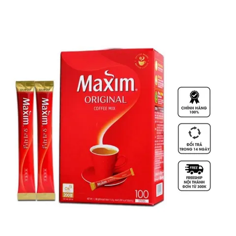 Cà phê hòa tan Maxim Orginal Coffee Mix Hàn Quốc